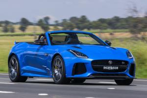 Jaguar F-Type SVR Convertible 2016 года